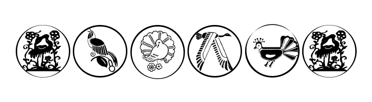 BirdSymbols  Free Fonts Download