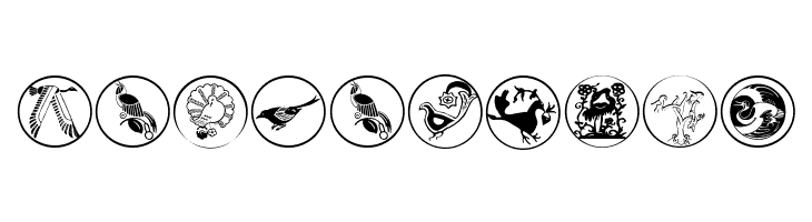 BirdSymbols  Free Fonts Download