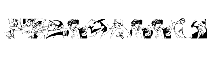 PabloInTownA  Free Fonts Download