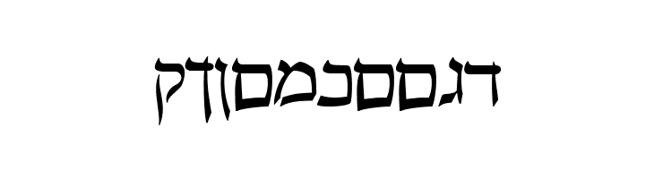 Pecan_ Sonc_ Hebrew  Free Fonts Download