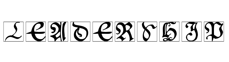 SchoenspergerCaps  Free Fonts Download