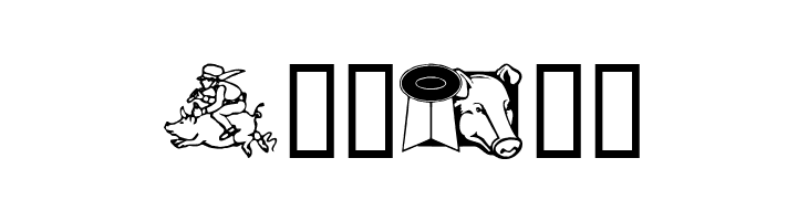 Ein Schwein  Free Fonts Download