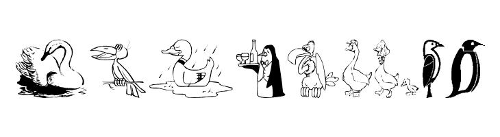 BirdArt  Free Fonts Download