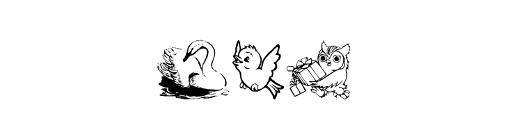 BirdArt  Free Fonts Download
