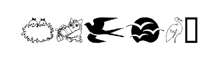 BirdArt  Free Fonts Download