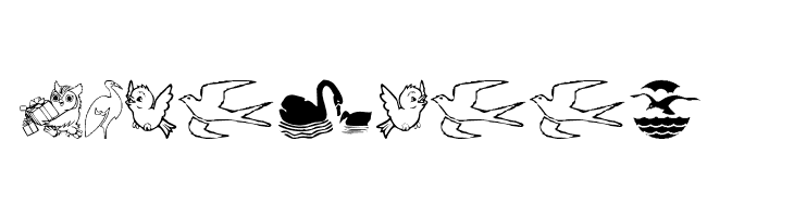 BirdArt  Free Fonts Download