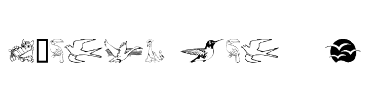 BirdArt  Free Fonts Download