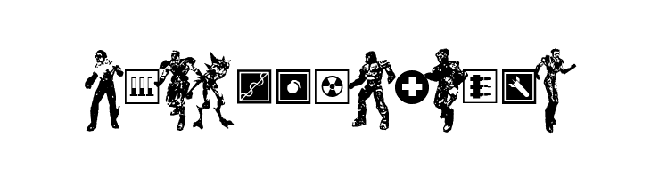 Quake3ArenaBats  Free Fonts Download