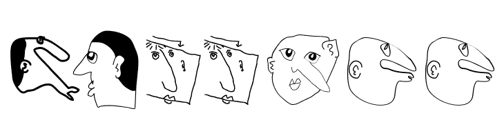 HeadToHeadFive  Free Fonts Download