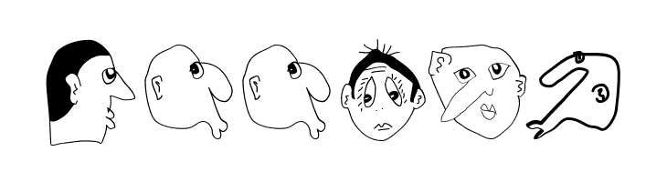 HeadToHeadFive  Free Fonts Download