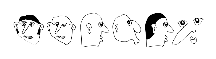 HeadToHeadFive  Free Fonts Download