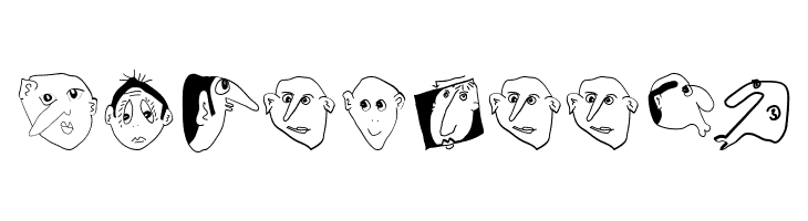 HeadToHeadFive  Free Fonts Download