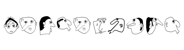 HeadToHeadFive  Free Fonts Download