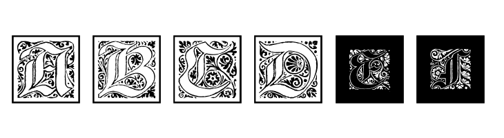 KaiserRotbartTwoCaps  Free Fonts Download