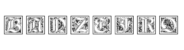 KaiserRotbartTwoCaps  Free Fonts Download