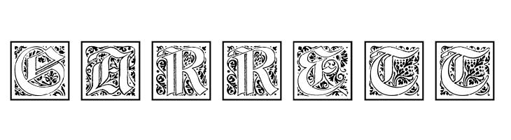KaiserRotbartTwoCaps  Free Fonts Download