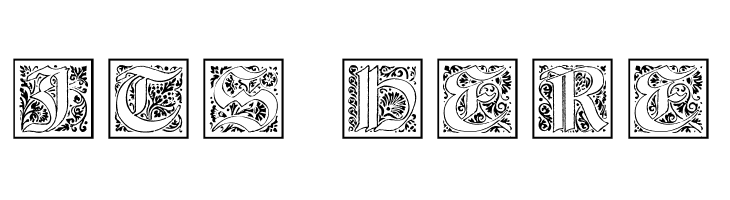 KaiserRotbartTwoCaps  Free Fonts Download