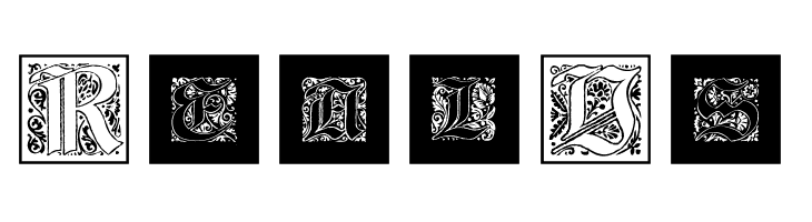 KaiserRotbartTwoCaps  Free Fonts Download