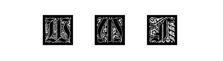 KaiserRotbartOneCaps  Free Fonts Download