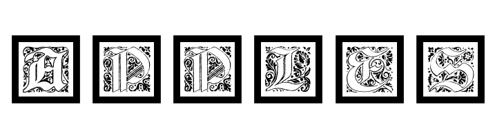 KaiserRotbartOneCaps  Free Fonts Download