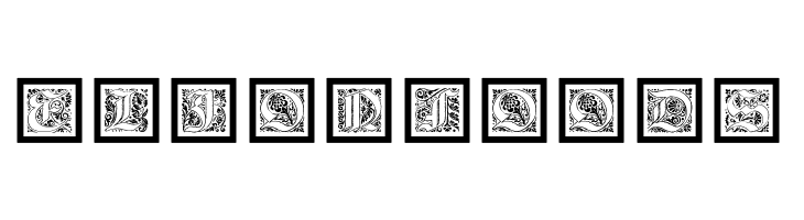 KaiserRotbartOneCaps  Free Fonts Download
