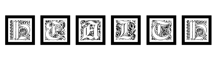 KaiserRotbartOneCaps  Free Fonts Download