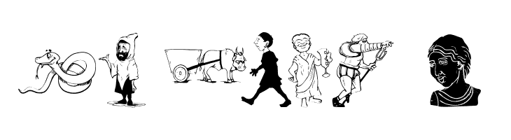 RomansAntePortas  Free Fonts Download