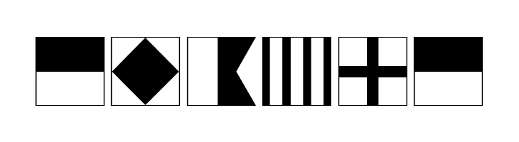 FlagsMaritime  Free Fonts Download