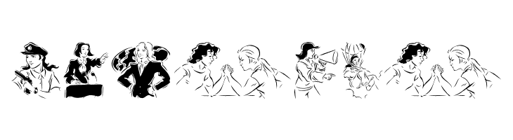 PowerWoman  Free Fonts Download