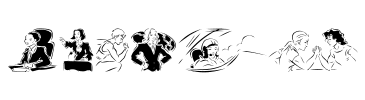 PowerWoman  Free Fonts Download