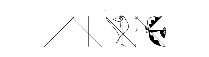 StrokeToBirds  Free Fonts Download