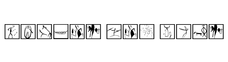 BeforeAlphabetsGallery  Free Fonts Download