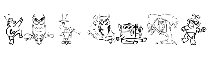 OwlsNOtherWitches  Free Fonts Download