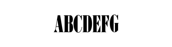 BodoniUltraFLFCond  Free Fonts Download