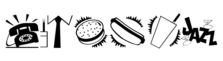 Nifty 50's Icons 2 JL  Free Fonts Download