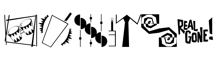 Nifty 50's Icons 2 JL  Free Fonts Download