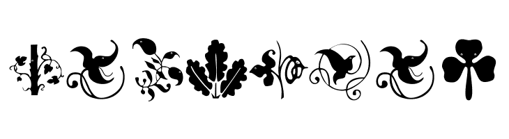 BirdsNPlants  Free Fonts Download