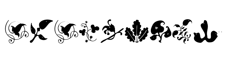 BirdsNPlants  Free Fonts Download