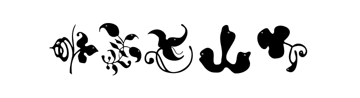 BirdsNPlants  Free Fonts Download