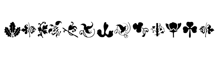 BirdsNPlants  Free Fonts Download