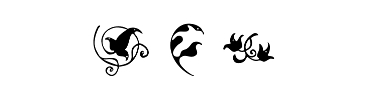 BirdsNPlants  Free Fonts Download