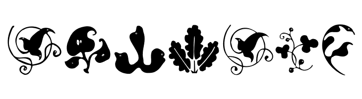 BirdsNPlants  Free Fonts Download