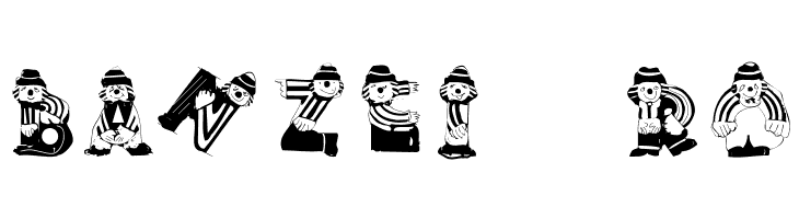 ClownsAlphaBeta  Free Fonts Download