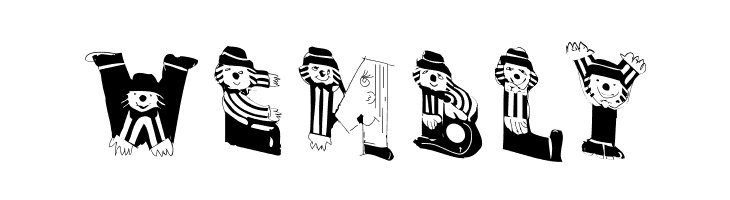 ClownsAlphaBeta  Free Fonts Download