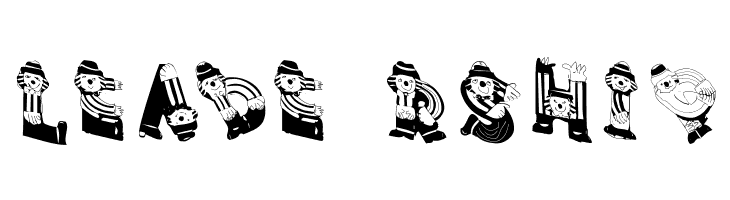 ClownsAlphaBeta  Free Fonts Download