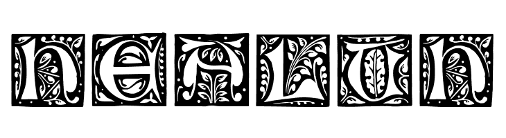 Gotische Initialen  Free Fonts Download