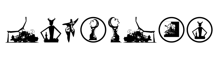 ModernArtBats  Free Fonts Download