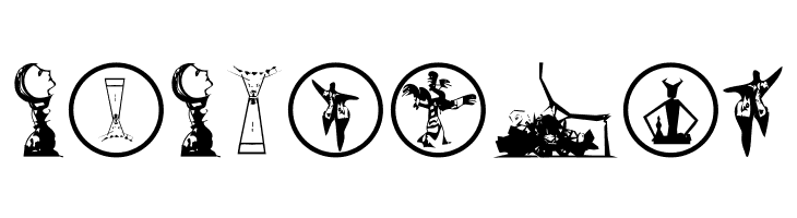 ModernArtBats  Free Fonts Download