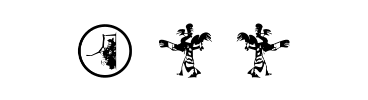 ModernArtBats  Free Fonts Download