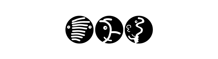 RoundFacesTwo  Free Fonts Download
